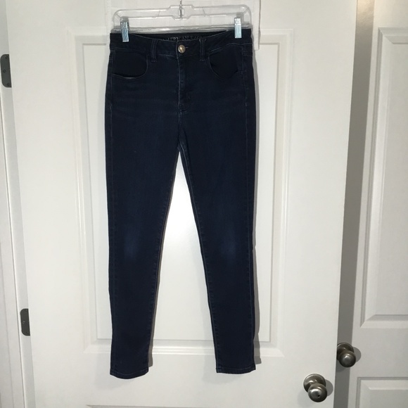 American Eagle Outfitters Denim - American Eagle Outfitters Ladies Hi- Rise Jegging  Blue Size 8